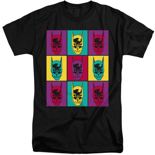Batman Warhol Batman Mens Tall T Shirt Black Officially Licensed