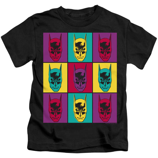 Batman Warhol Batman Juvenile Kids Youth T Shirt Black Officially Licensed