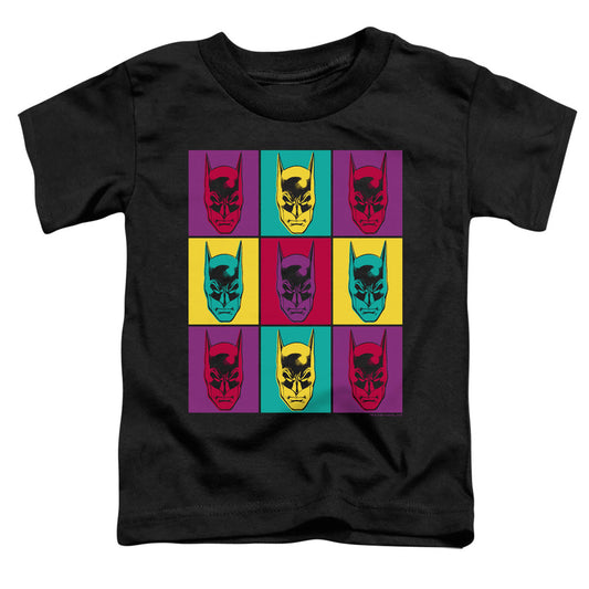Batman Warhol Batman Toddler Kids Youth T Shirt Black Officially Licensed