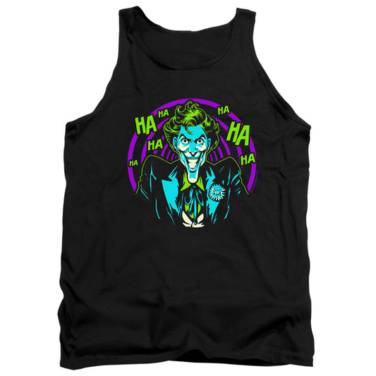 Batman Hahaha Mens Tank Top Shirt Black Officially Licensed