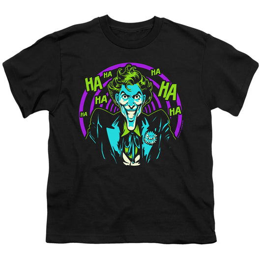 Batman Hahaha Kids Youth T Shirt Black Officially Licensed