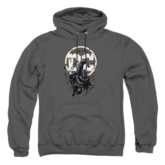 Batman Batman Dc Mens Hoodie Charcoal Officially Licensed