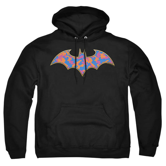 Batman Gold Camo Mens Hoodie Black Officially Licensed
