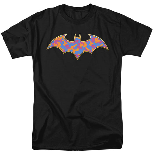 Batman Gold Camo Mens T Shirt Black Officially Licensed