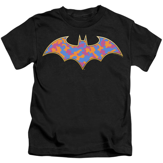 Batman Gold Camo Juvenile Kids Youth T Shirt Black Officially Licensed