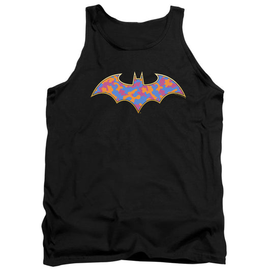 Batman Gold Camo Mens Tank Top Shirt Black Officially Licensed