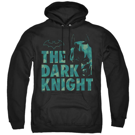 Batman Cuting Patern Mens Hoodie Black Officially Licensed