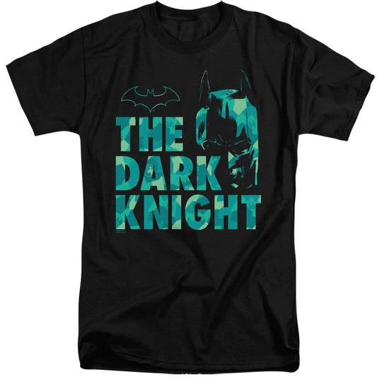 Batman Cuting Patern Mens Tall T Shirt Black Officially Licensed
