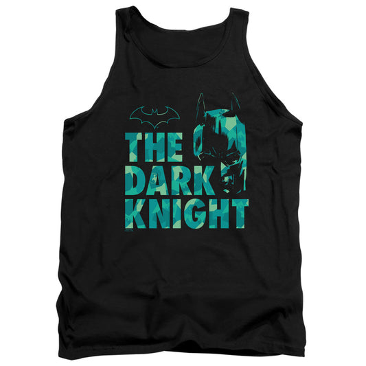 Batman Cuting Patern Mens Tank Top Shirt Black Officially Licensed
