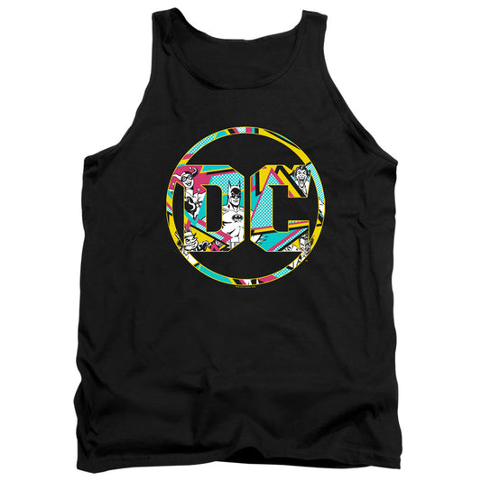 Batman 80s Bat Logo Mens Tank Top Shirt Black Officially Licensed