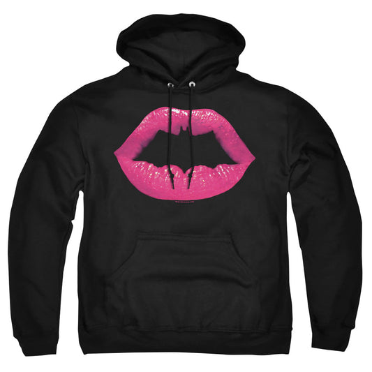 Batman Bat Kiss Mens Hoodie Black Officially Licensed