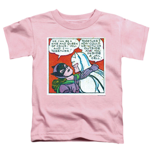 Batman Jail Cell Toddler Kids Youth T Shirt Pink Officially Licensed