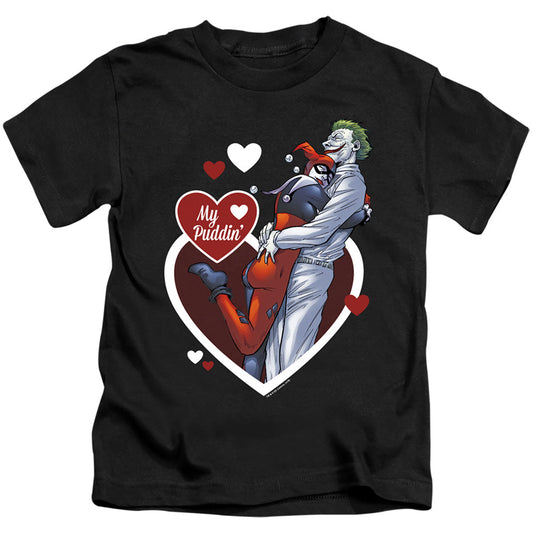 Batman My Puddin Juvenile Kids Youth T Shirt Black Officially Licensed
