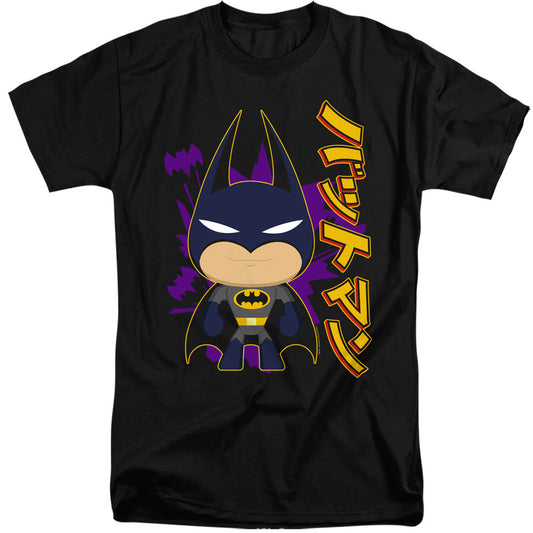 Batman Cute Kanji Mens Tall T Shirt Black Officially Licensed