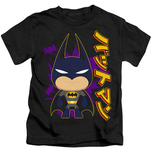 Batman Cute Kanji Juvenile Kids Youth T Shirt Black Officially Licensed