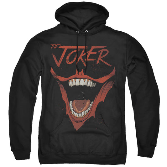 Batman Joker Bat Laugh Mens Hoodie Black Officially Licensed