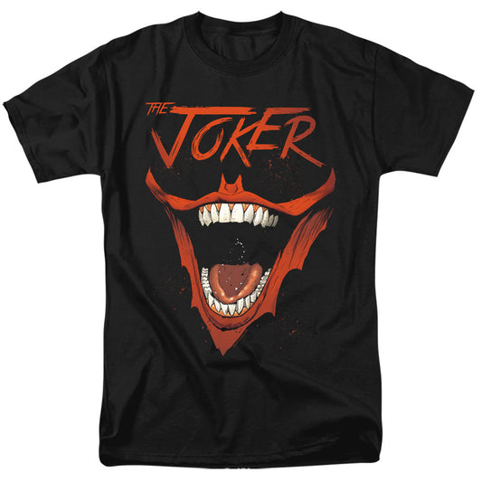 Batman Joker Bat Laugh Mens T Shirt Black Officially Licensed