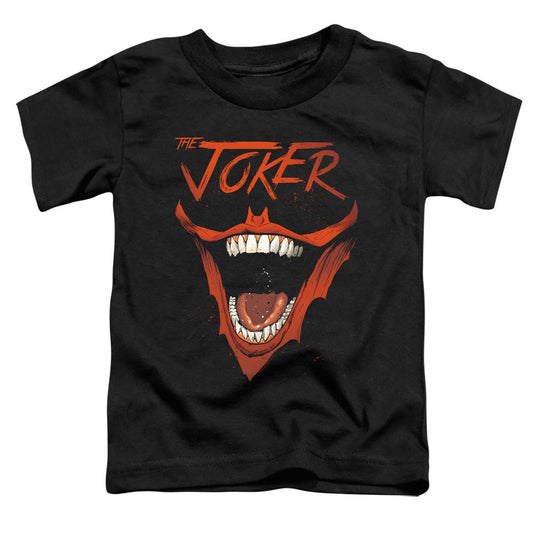 Batman Joker Bat Laugh Toddler Kids Youth T Shirt Black Officially Licensed