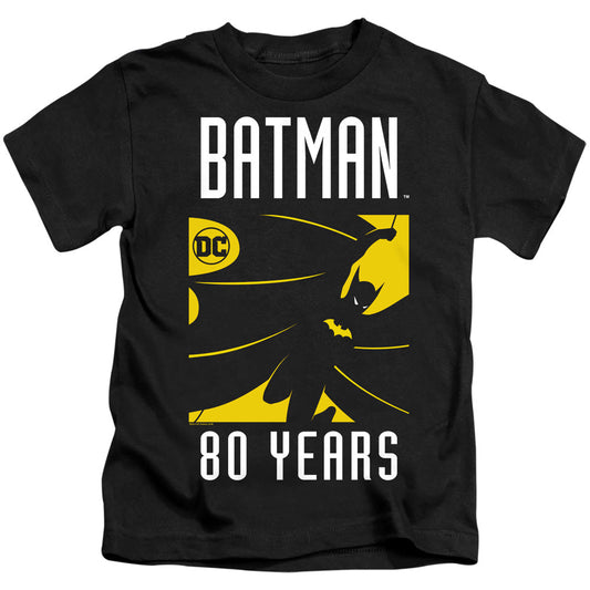 Batman Silhouete Juvenile Kids Youth T Shirt Black Officially Licensed