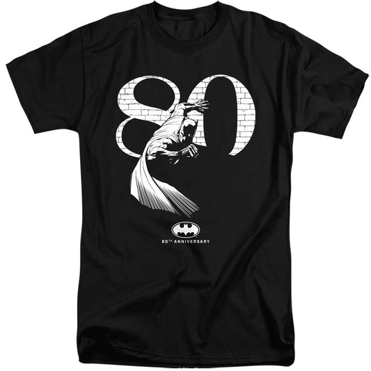 Batman 80 Wall Mens Tall T Shirt Black Officially Licensed