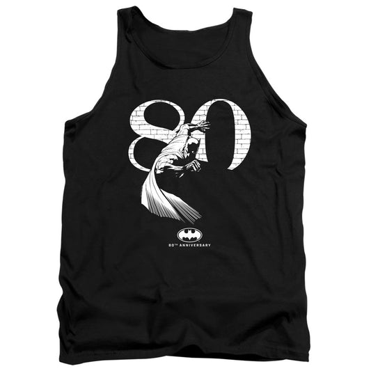Batman 80 Wall Mens Tank Top Shirt Black Officially Licensed