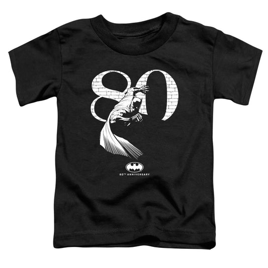 Batman 80 Wall Toddler Kids Youth T Shirt Black Officially Licensed