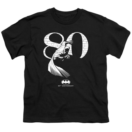 Batman 80 Wall Kids Youth T Shirt Black Officially Licensed