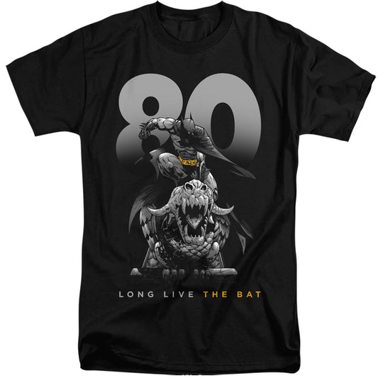 Batman Big 80 Mens Tall T Shirt Black Officially Licensed