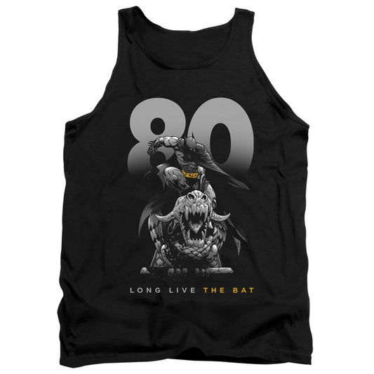 Batman Big 80 Mens Tank Top Shirt Black Officially Licensed