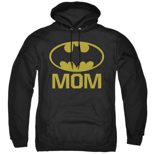 Batman Bat Mom Mens Hoodie Black Officially Licensed