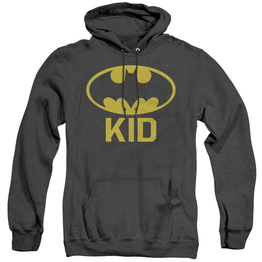 Batman Bat Kid Heather Mens Hoodie Black Officially Licensed