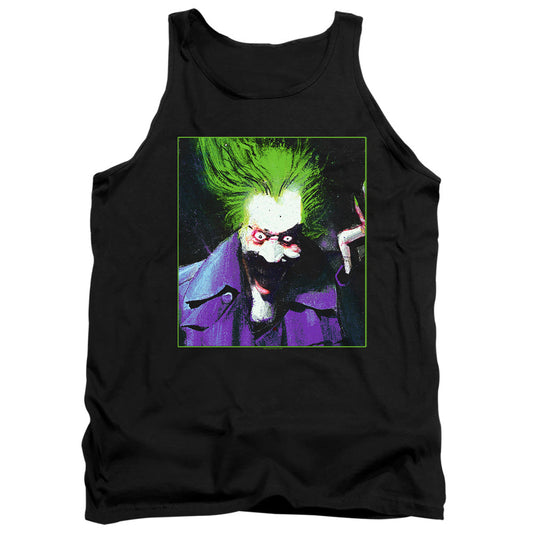 Batman Arkham Asylum Joker Mens Tank Top Shirt Black Officially Licensed