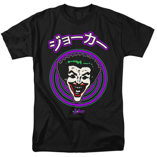 Batman Face Spiral Mens T Shirt Black Officially Licensed