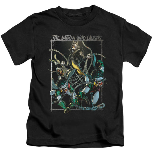 Batman Batman Who Laughs Juvenile Kids Youth T Shirt Black Officially Licensed