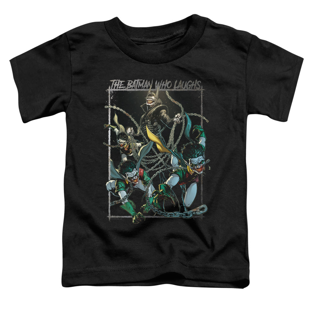 Batman Batman Who Laughs Toddler Kids Youth T Shirt Black Officially Licensed