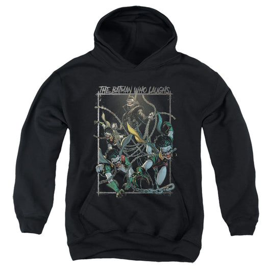 Batman Batman Who Laughs Kids Youth Hoodie Black Officially Licensed
