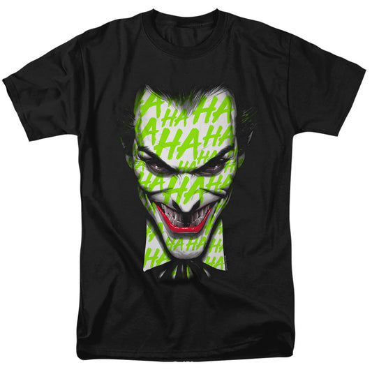 Batman Ha Ha Smile Mens T Shirt Black Officially Licensed
