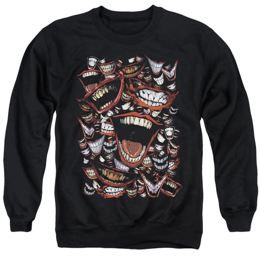 Batman Famous Wretch Mens Crewneck Sweatshirt Black