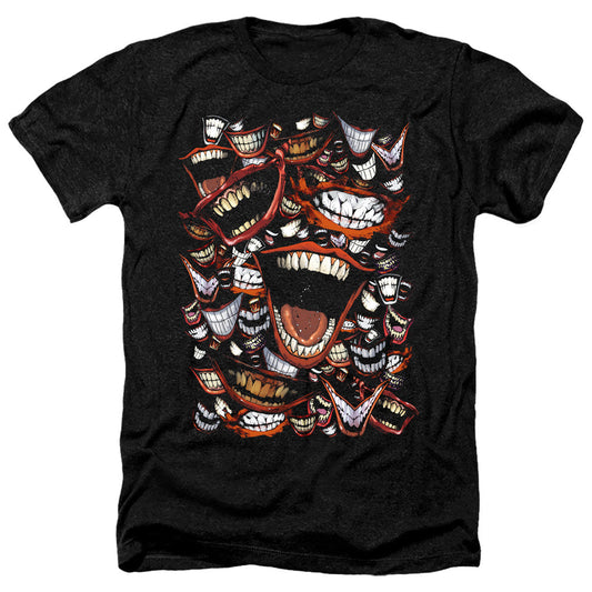 Batman Famous Wretch Heather Mens T Shirt Black Officially Licensed