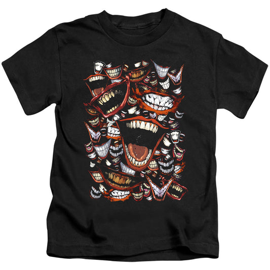 Batman Famous Wretch Juvenile Kids Youth T Shirt Black Officially Licensed