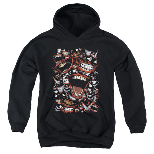 Batman Famous Wretch Kids Youth Hoodie Black Officially Licensed