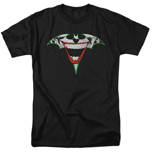 Batman Joker Bat Logo Mens T Shirt Black Officially Licensed