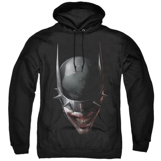 Batman Batman Who Laughs Head Mens Hoodie Black Officially Licensed