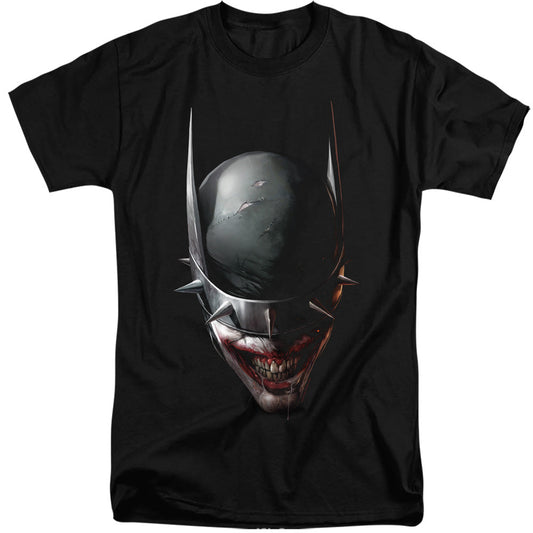 Batman Batman Who Laughs Head Mens Tall T Shirt Black Officially Licensed