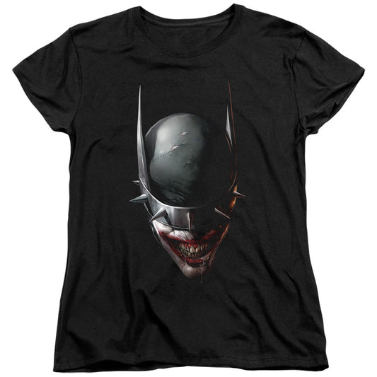 Batman Batman Who Laughs Head Womens T Shirt Black Officially Licensed