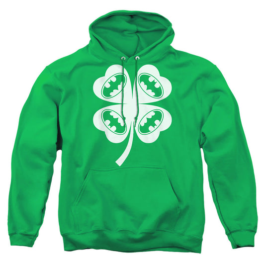 Batman Bat Clover Mens Hoodie Kelly Green Officially Licensed