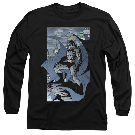 Batman This Is My City Mens Long Sleeve Shirt Black Officially Licensed