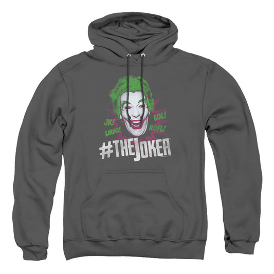 Batman Classic Tv #Joker Mens Hoodie Charcoal Officially Licensed