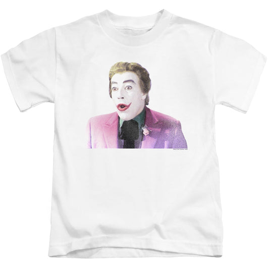 Batman Classic Tv Thrilled Juvenile Kids Youth T Shirt White Officially Licensed