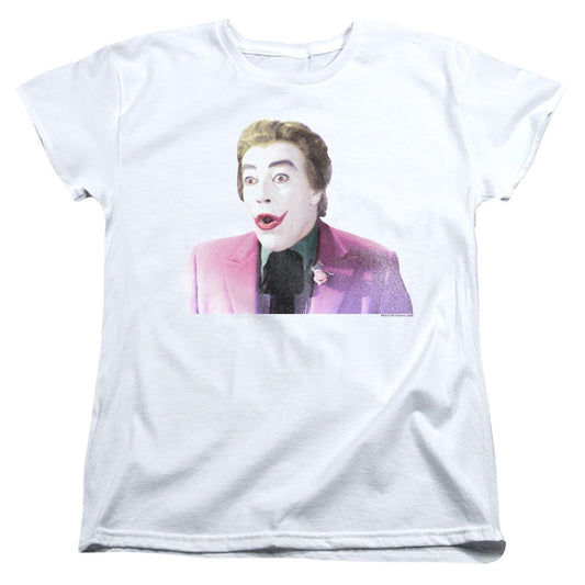 Batman Classic Tv Thrilled Womens T Shirt White Officially Licensed
